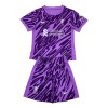 Conjunto Portero Liverpool 2024-25 Violeta - Niño